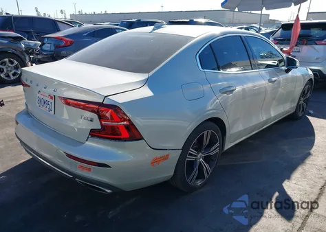 2019 Volvo S60 Hybrid T8 Inscription из США, поврежденный, VIN 7JRBR0FL3KG010470